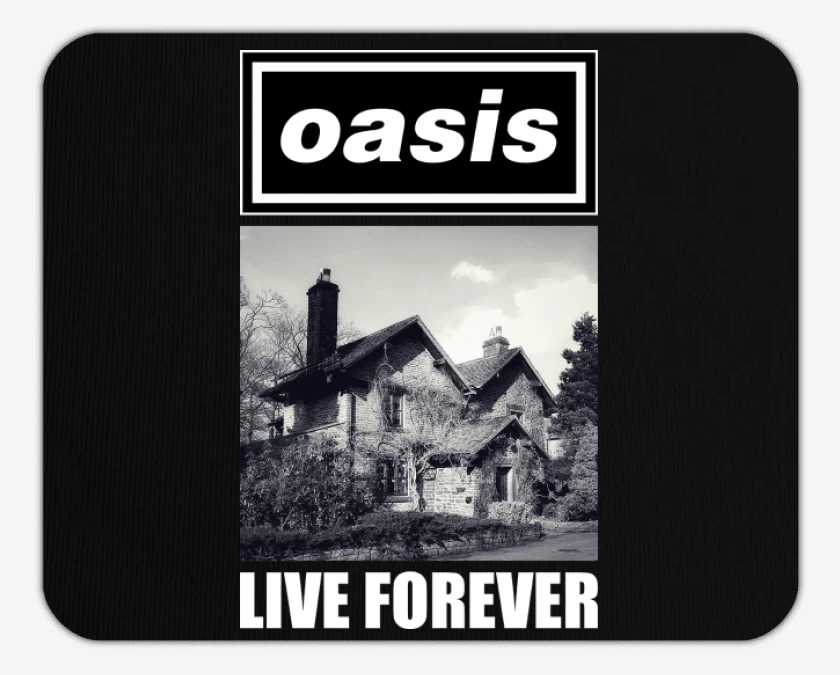 Mousepad Oasis Live Forever