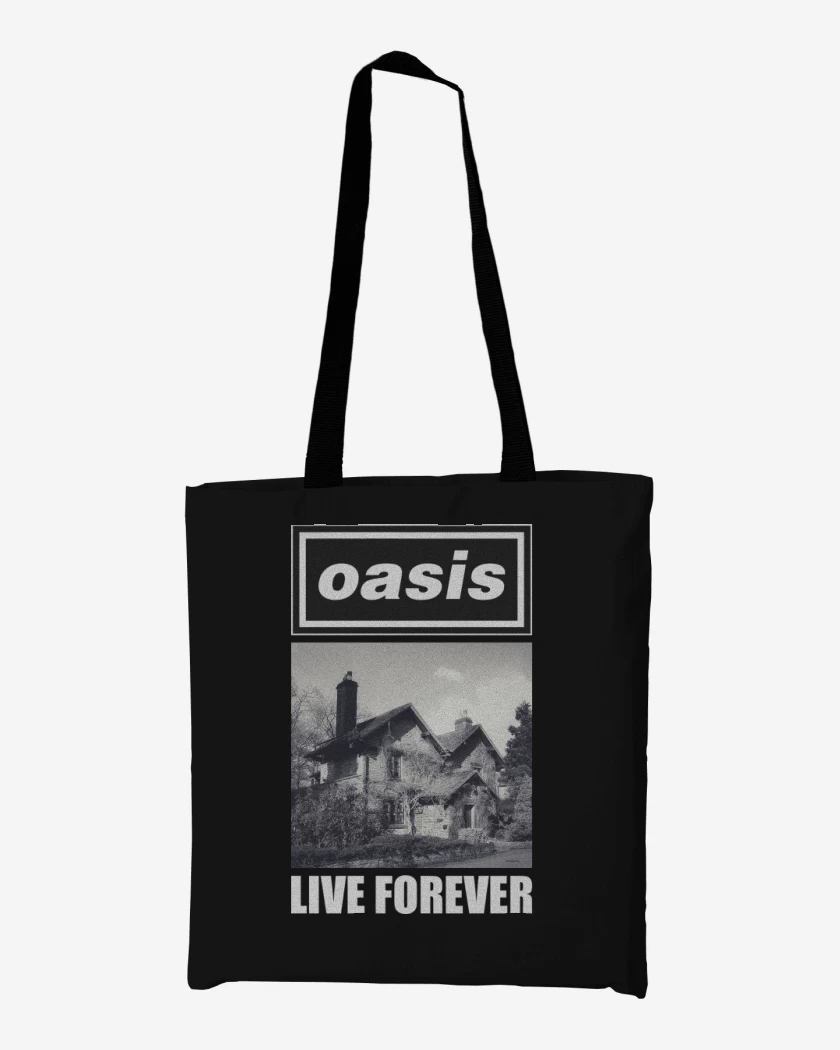 Totebag Oasis Live Forever