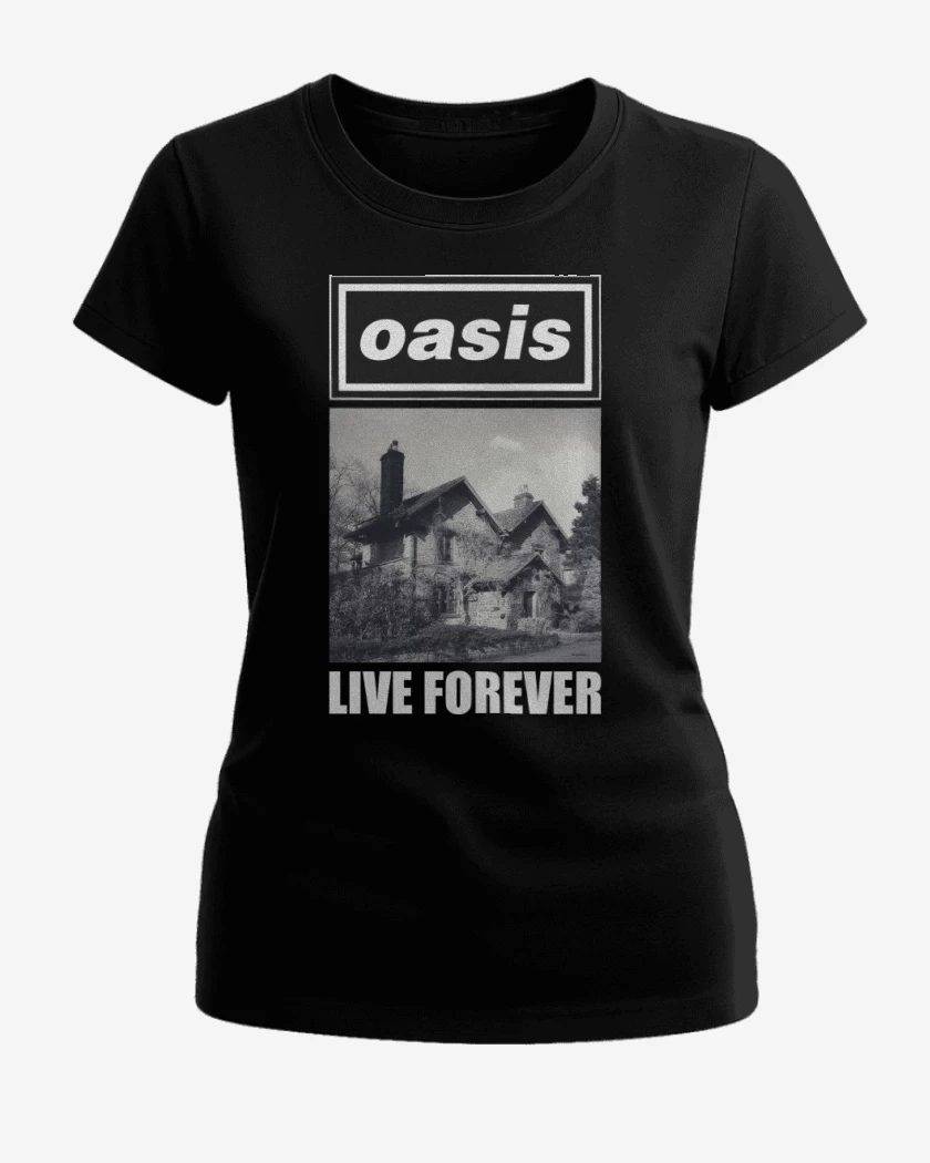 Polera de Mujer Oasis Live Forever