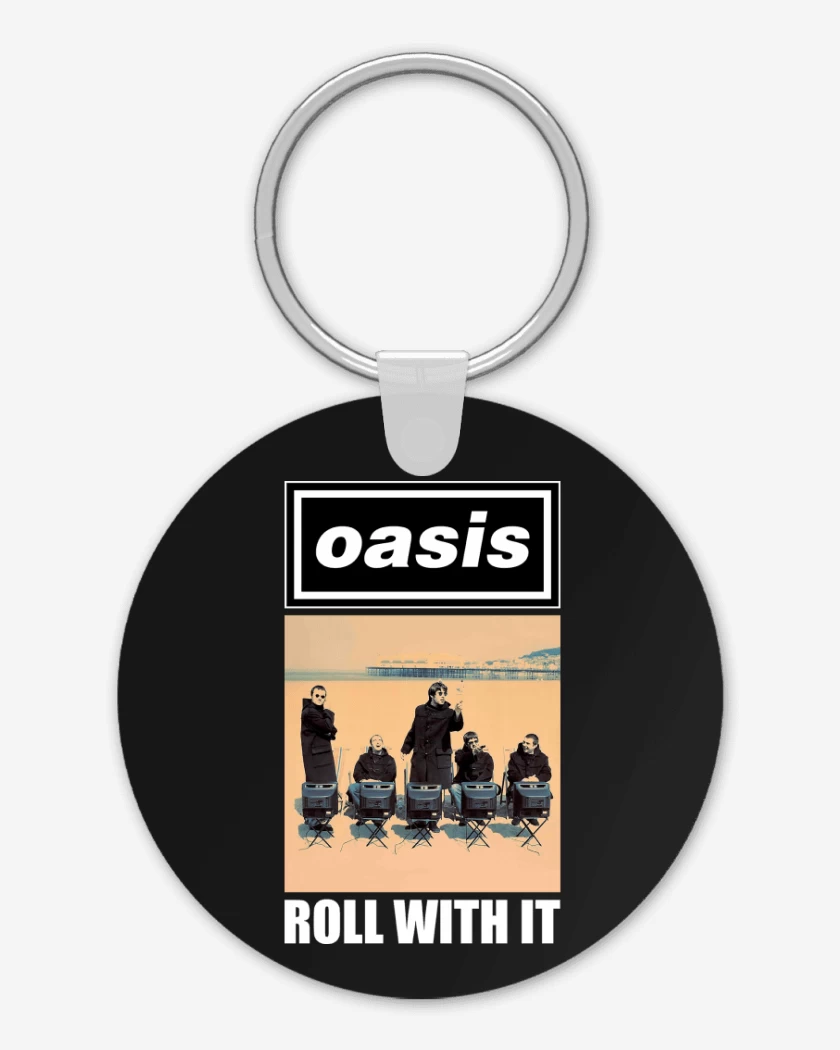 Llavero Oasis Roll With It