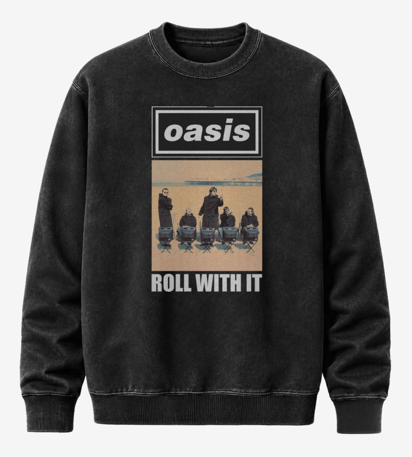 Poleron Polo Acid Wash Oasis Roll With It