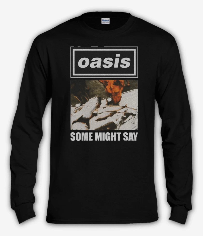 Polera manga larga Oasis Some Might Say