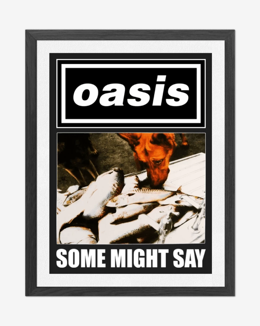 Cuadro decorativo Oasis Some Might Say