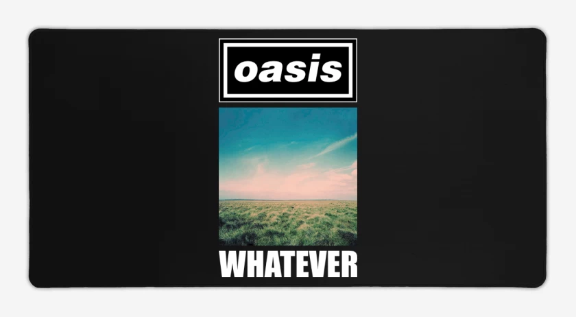 Mouse pad Gamer Negro de Oasis Whatever