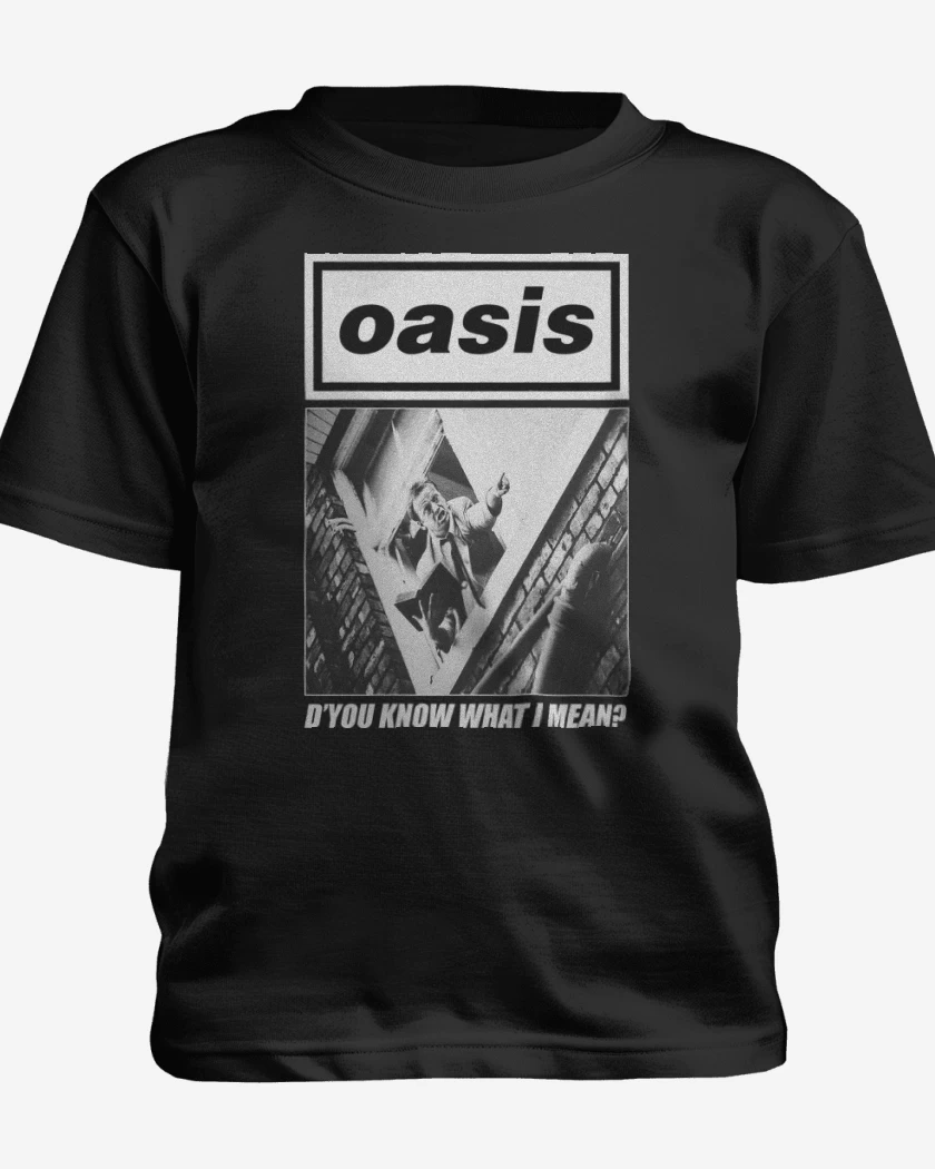 Polera de niño Oasis Dyou Know What I Mean