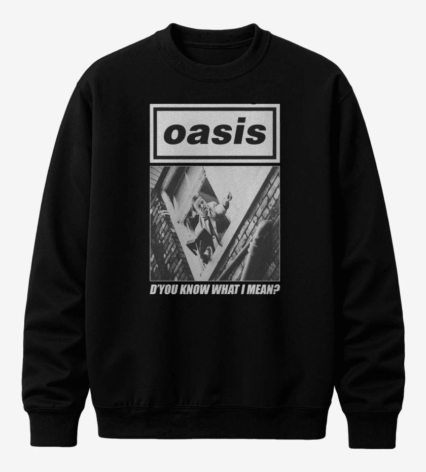 Poleron polo Oasis Dyou Know What I Mean