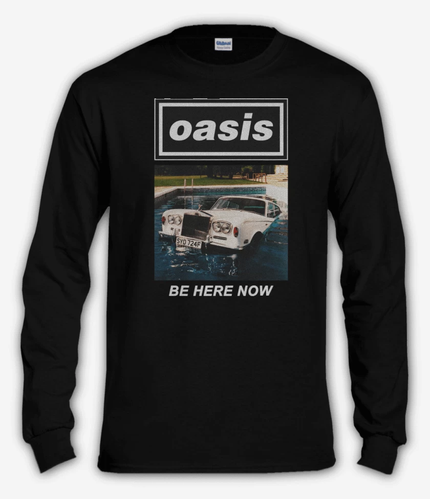 Polera manga larga Oasis Be Here Now II