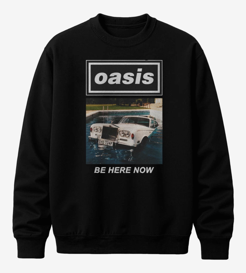 Poleron polo Oasis Be Here Now II