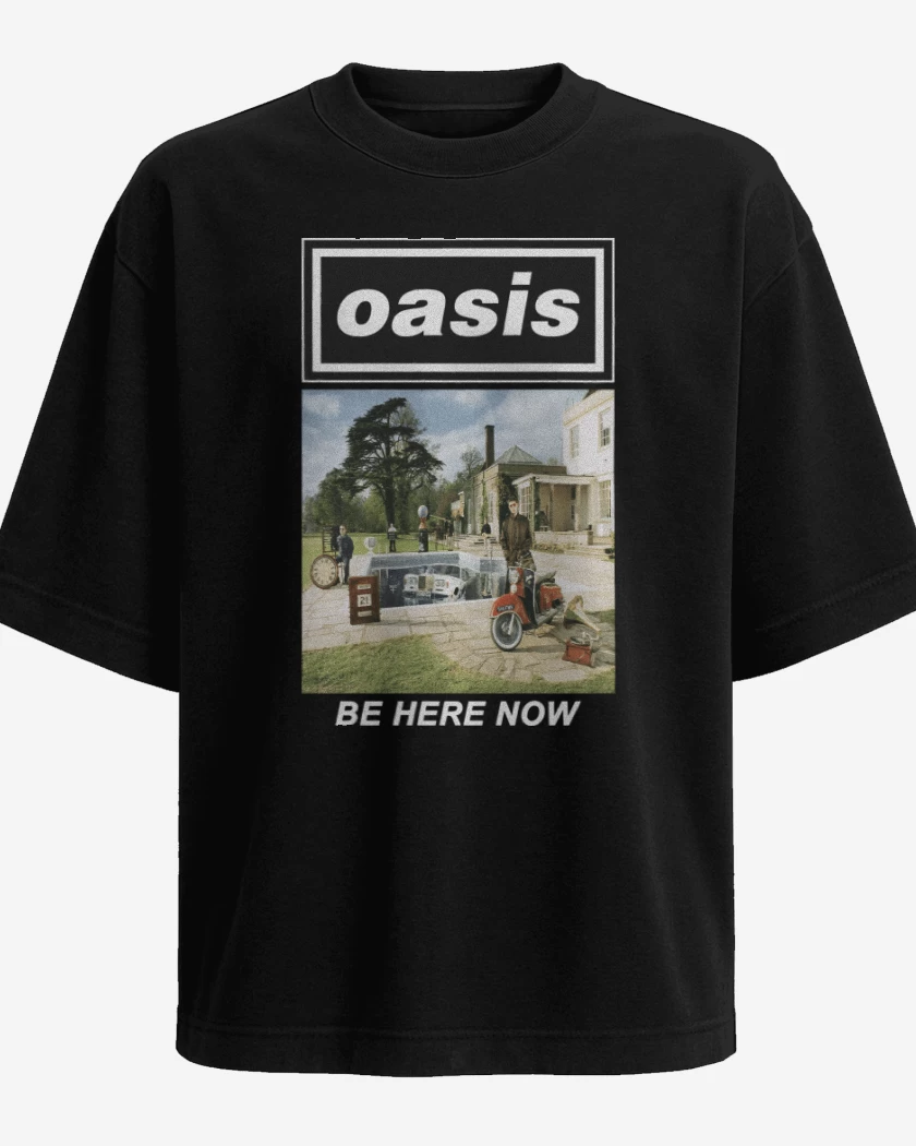 Polera Oversize Oasis Be Here Now