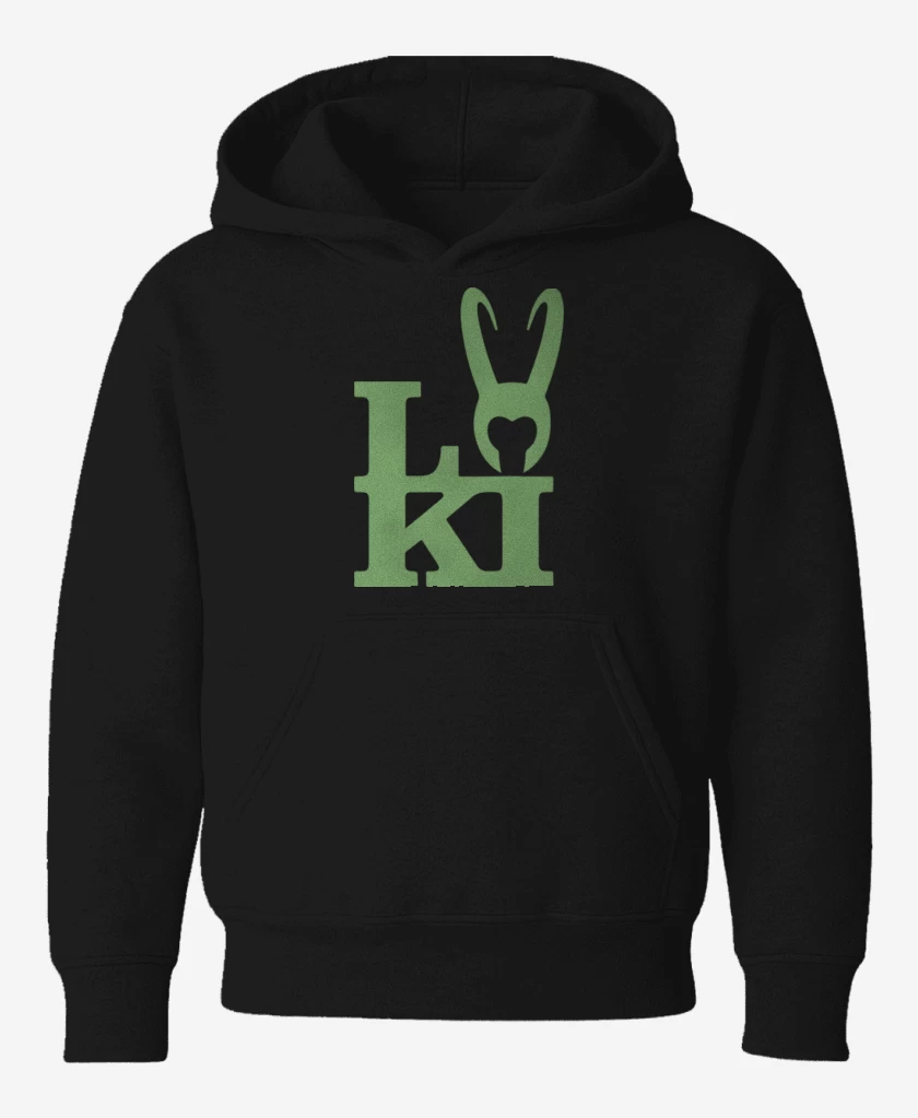 Poleron de niño Negro de Loki2