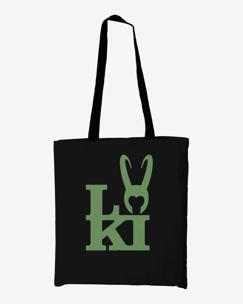 Totebag Negro de Loki2