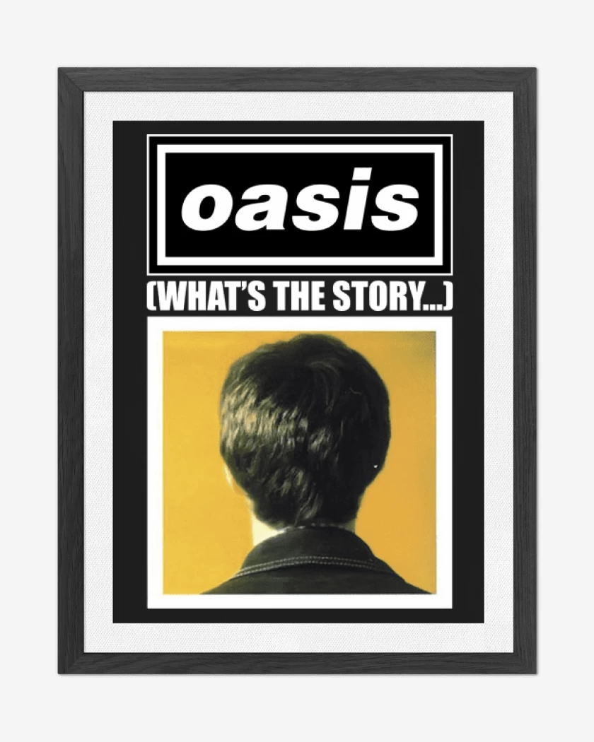 Cuadro decorativo Oasis Whats the Story