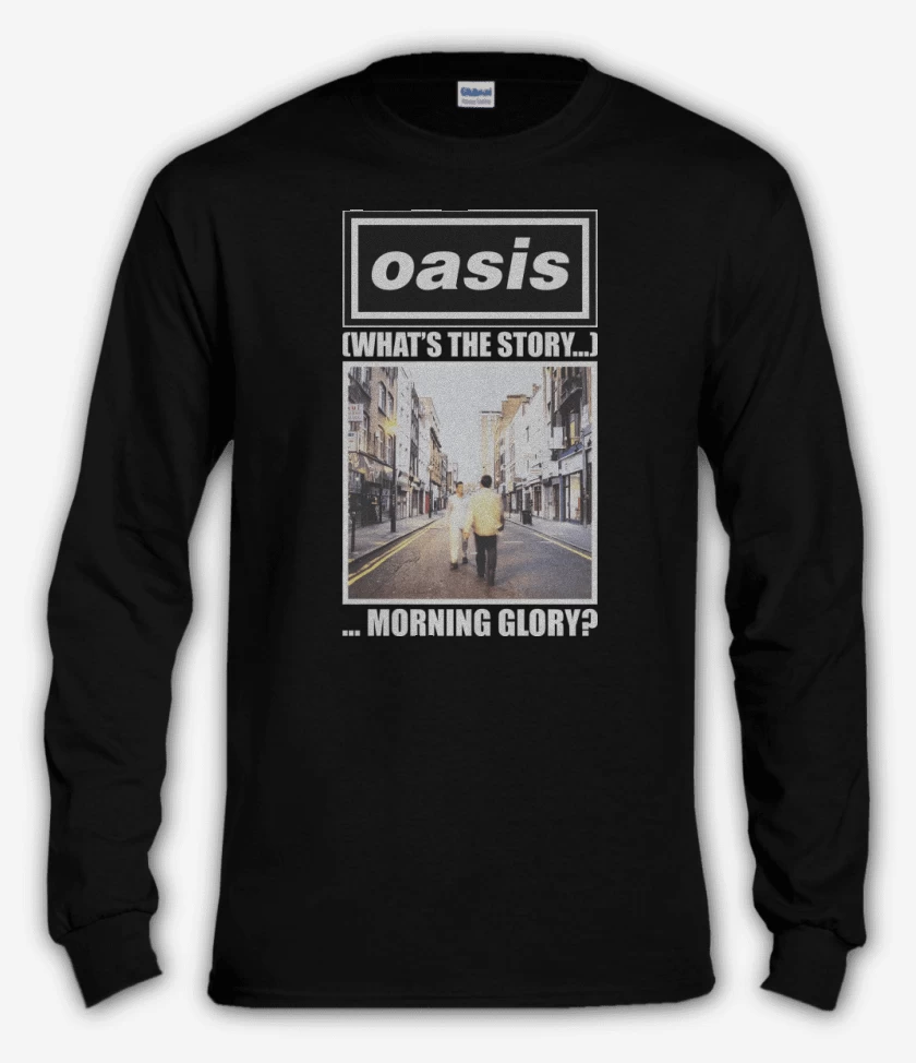 Polera manga larga Oasis Whats The Story Morning Glory