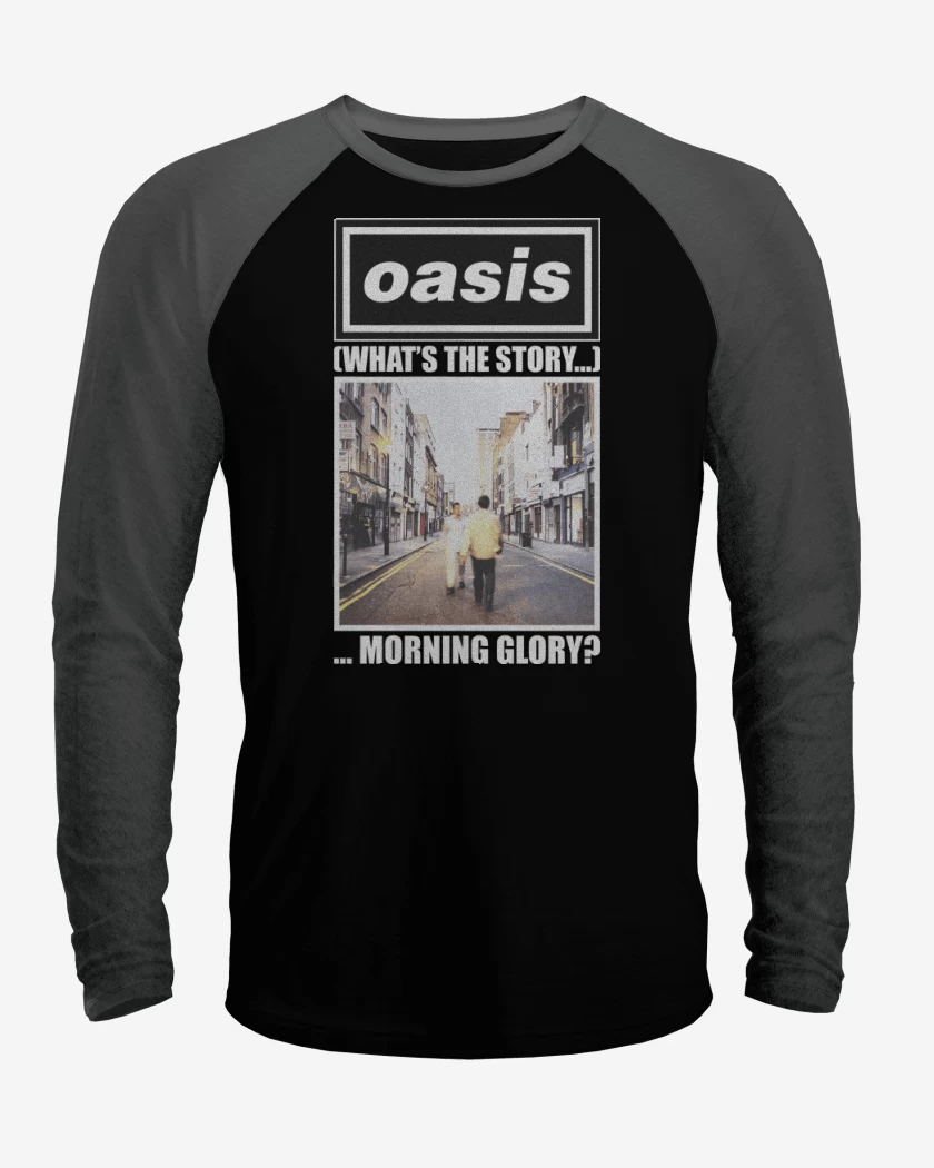 Polera Raglan Oasis Whats The Story Morning Glory