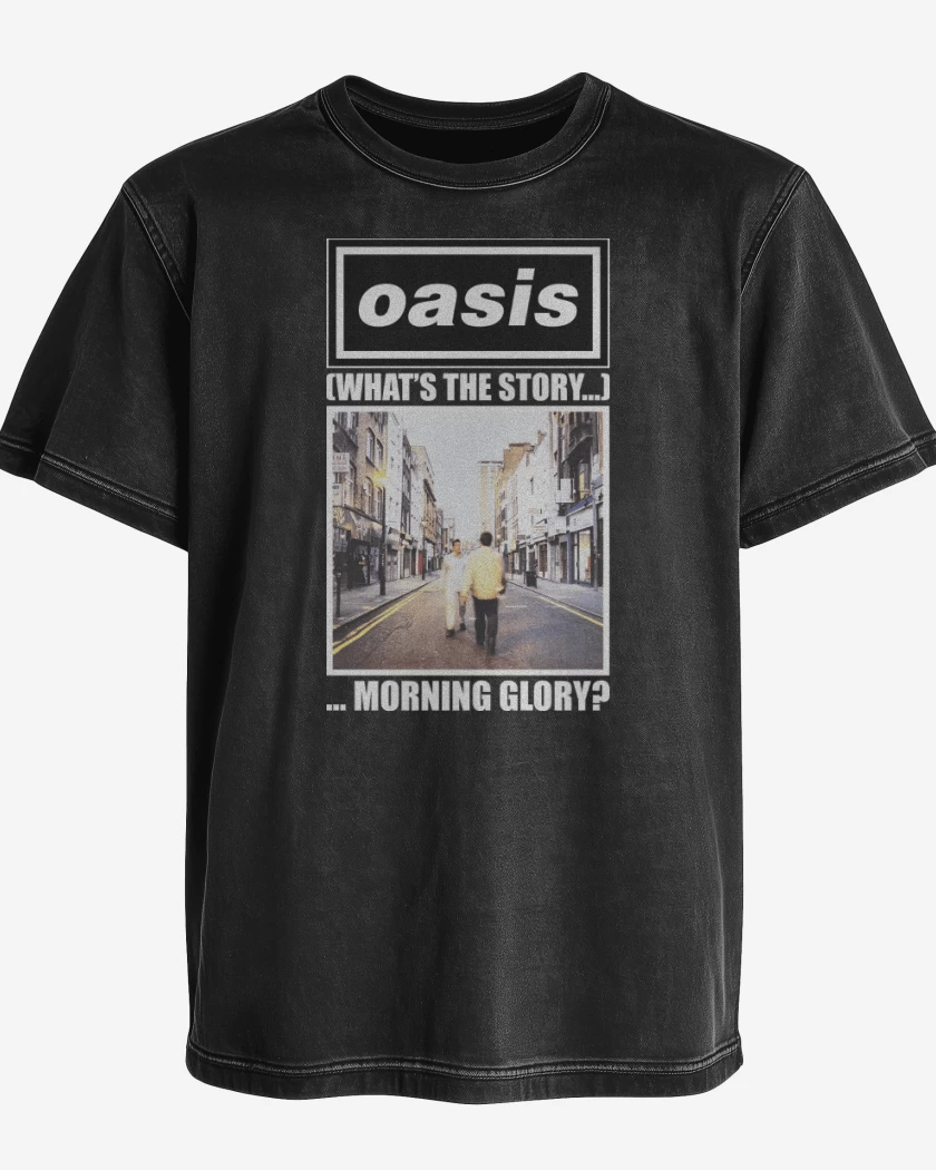 Polera desgastada Oasis Whats The Story Morning Glory