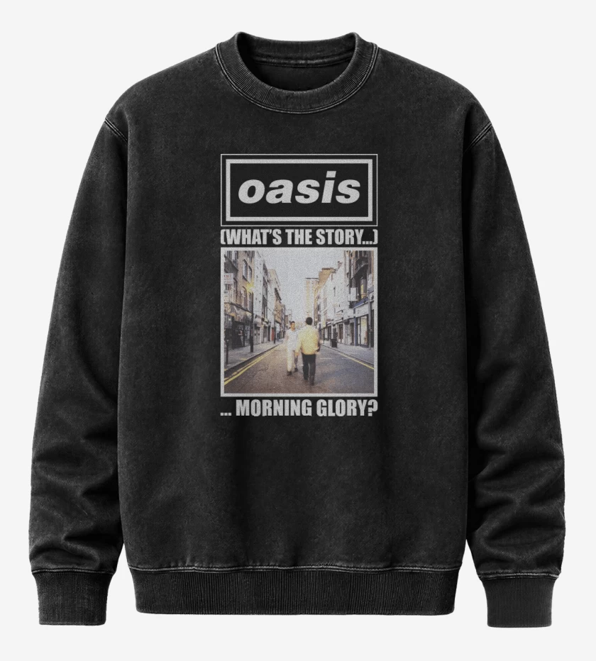 Poleron Polo Acid Wash Oasis Whats The Story Morning Glory