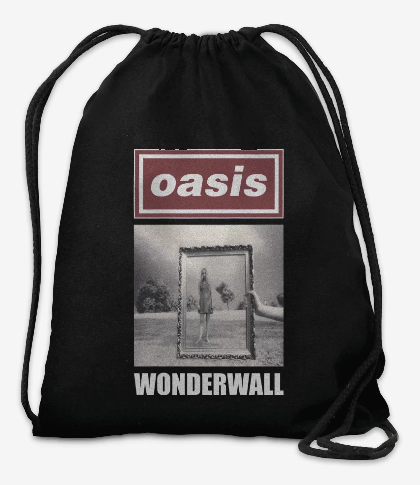 Mochila Negro de Oasis Wonderwall