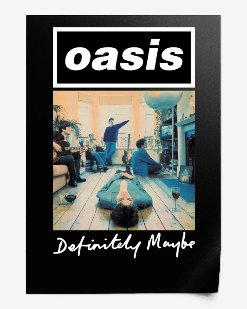 Print Oasis Definitely Maybe