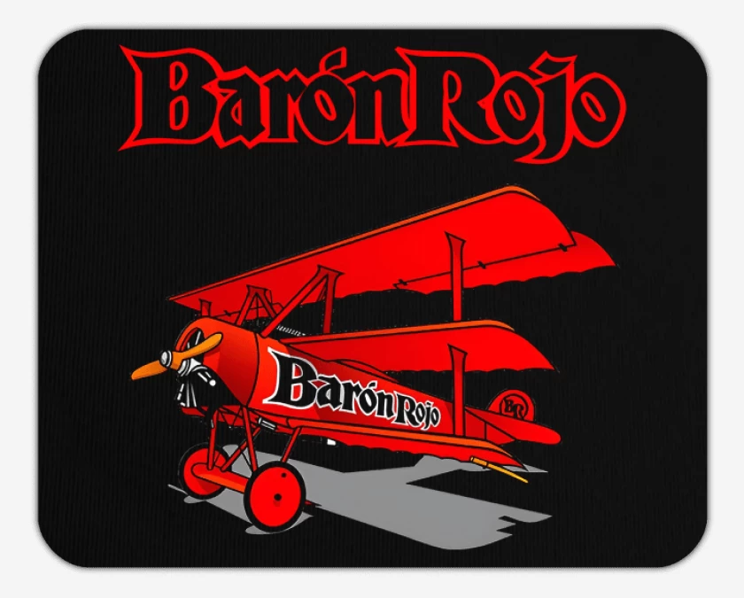 Mousepad Baron Rojo AVION