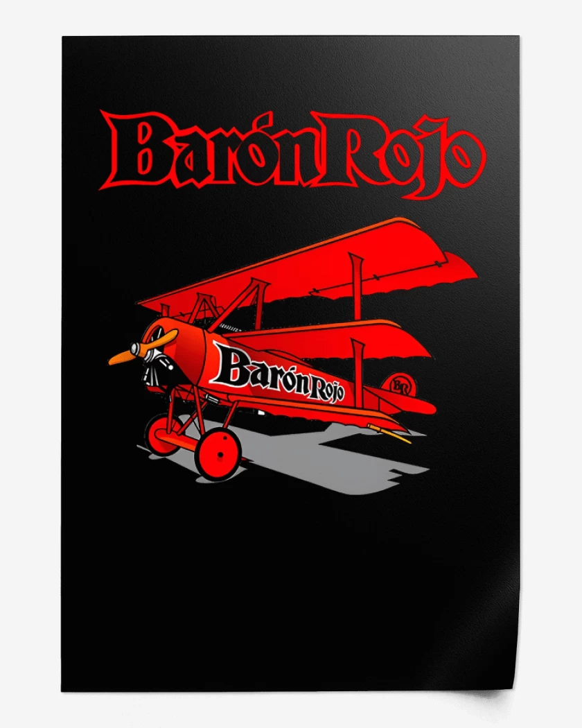 Print Baron Rojo AVION