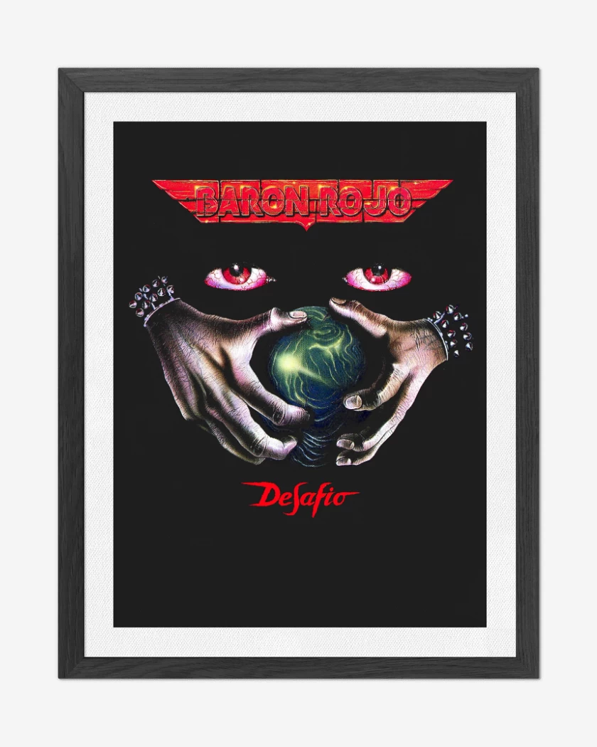 Cuadro decorativo Negro de Baron Rojo Desafio