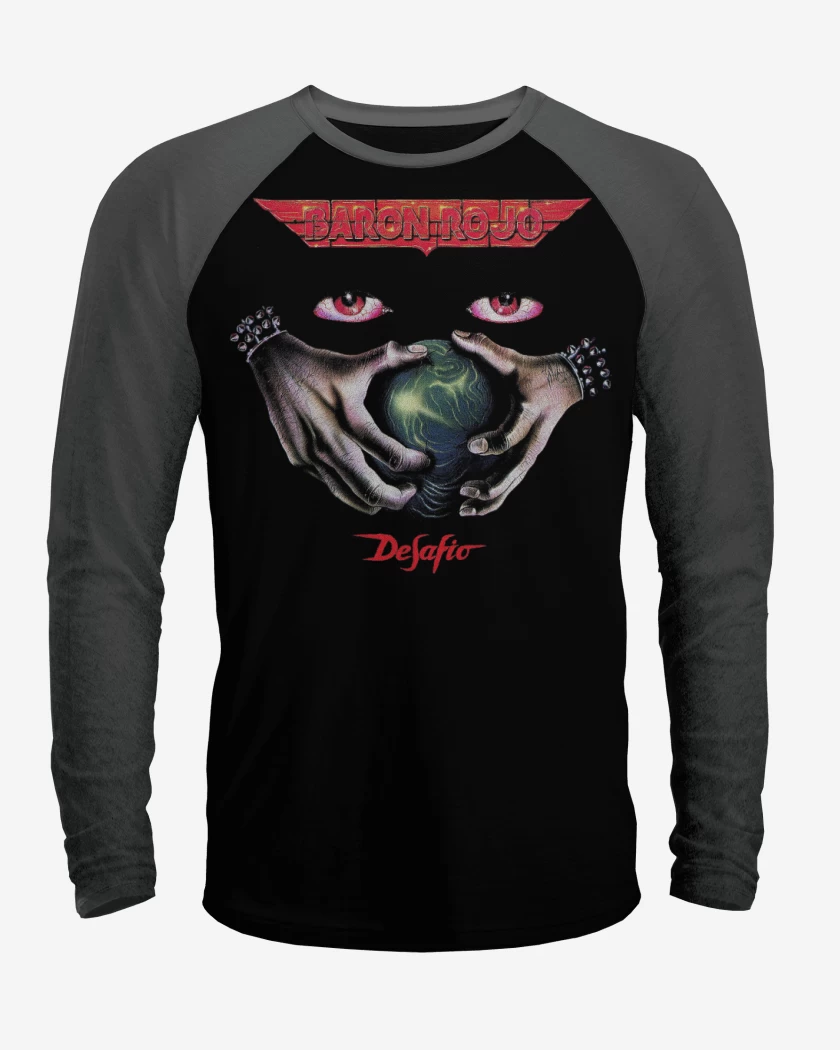 Polera Raglan Baron Rojo Desafio