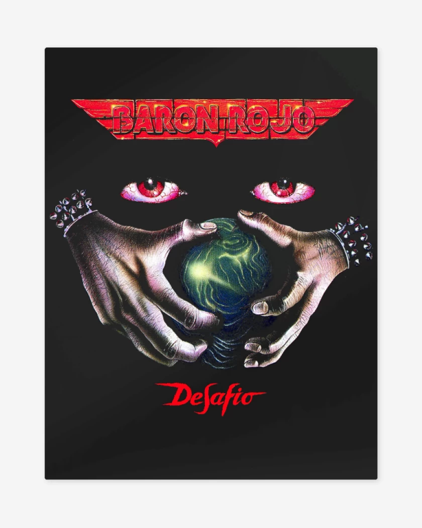 Print metalico Baron Rojo Desafio