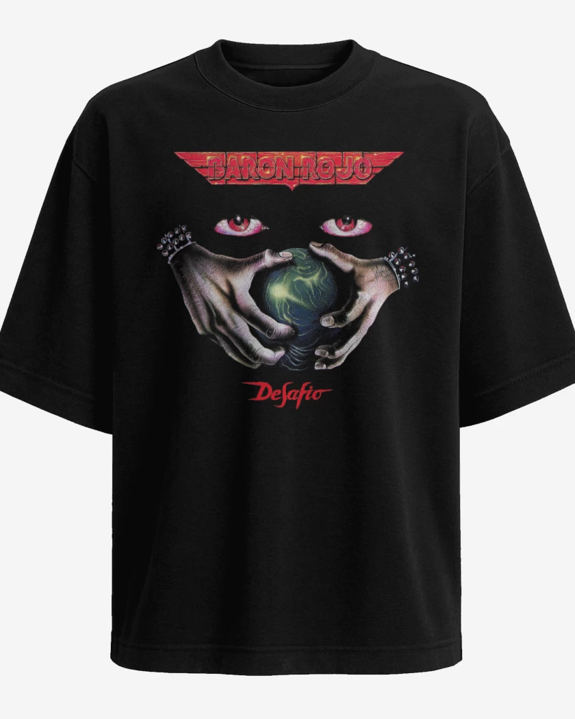 Polera Oversize Baron Rojo Desafio