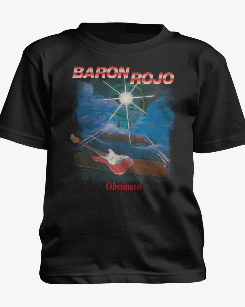 Polera de niño Negro de Baron Rojo Obstinato