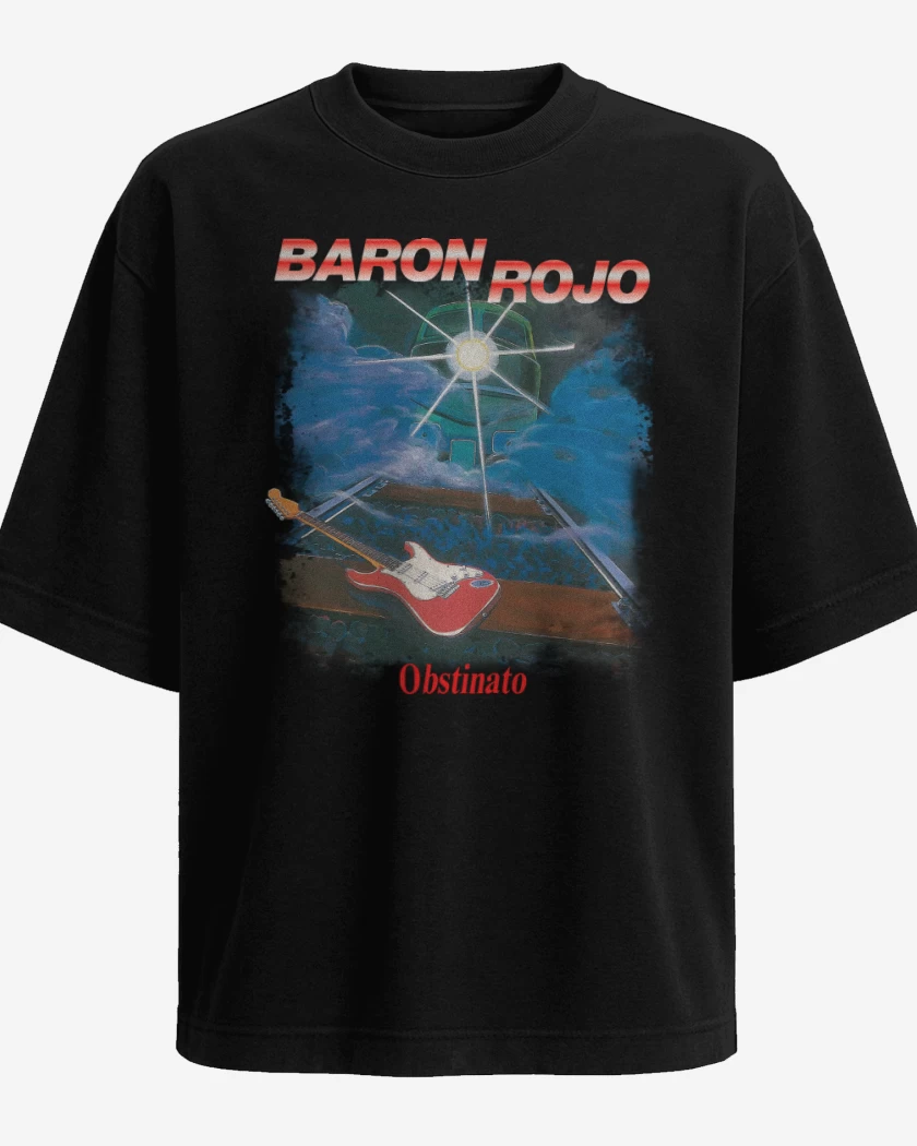 Polera Oversize Baron Rojo Obstinato