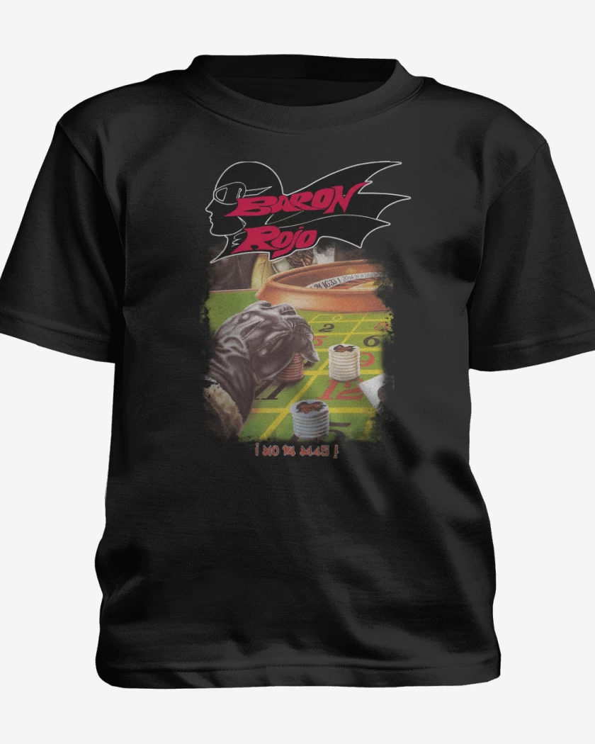 Polera de niño Negro de Baron Rojo No Va Más