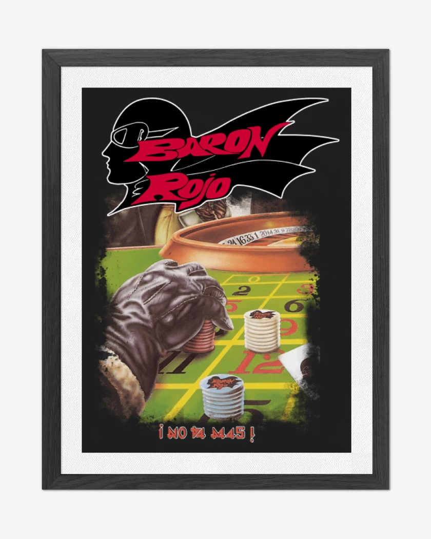 Cuadro decorativo Negro de Baron Rojo No Va Más
