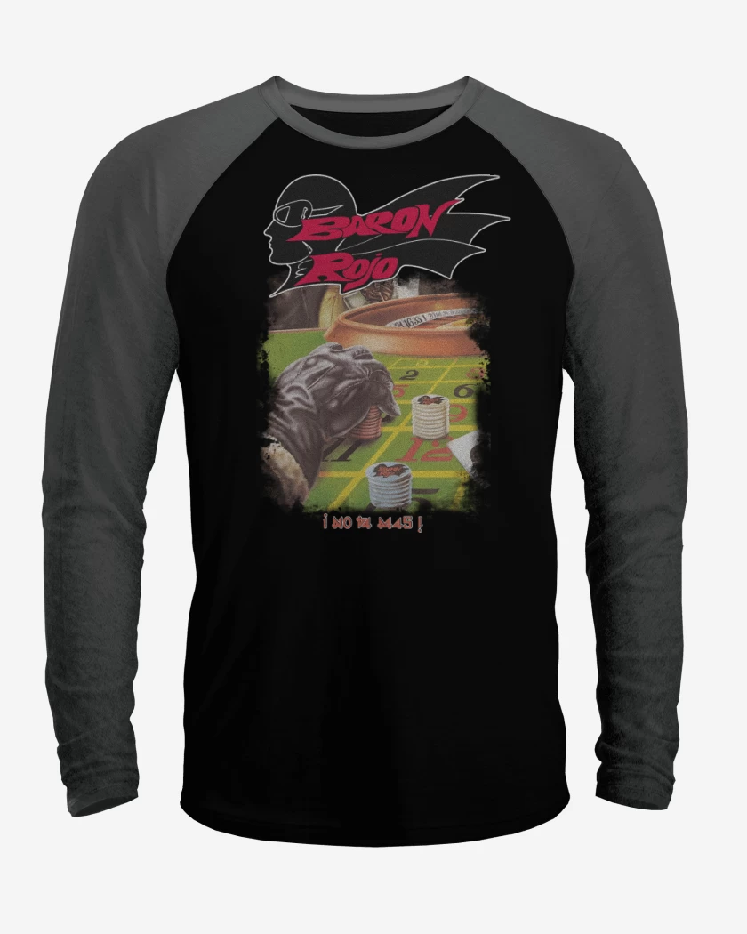 Polera Raglan Baron Rojo No Va Más