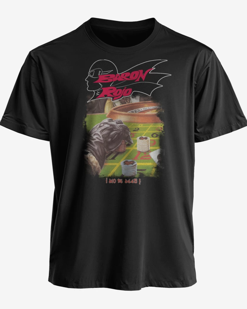 Polera premium Negro de Baron Rojo No Va Más