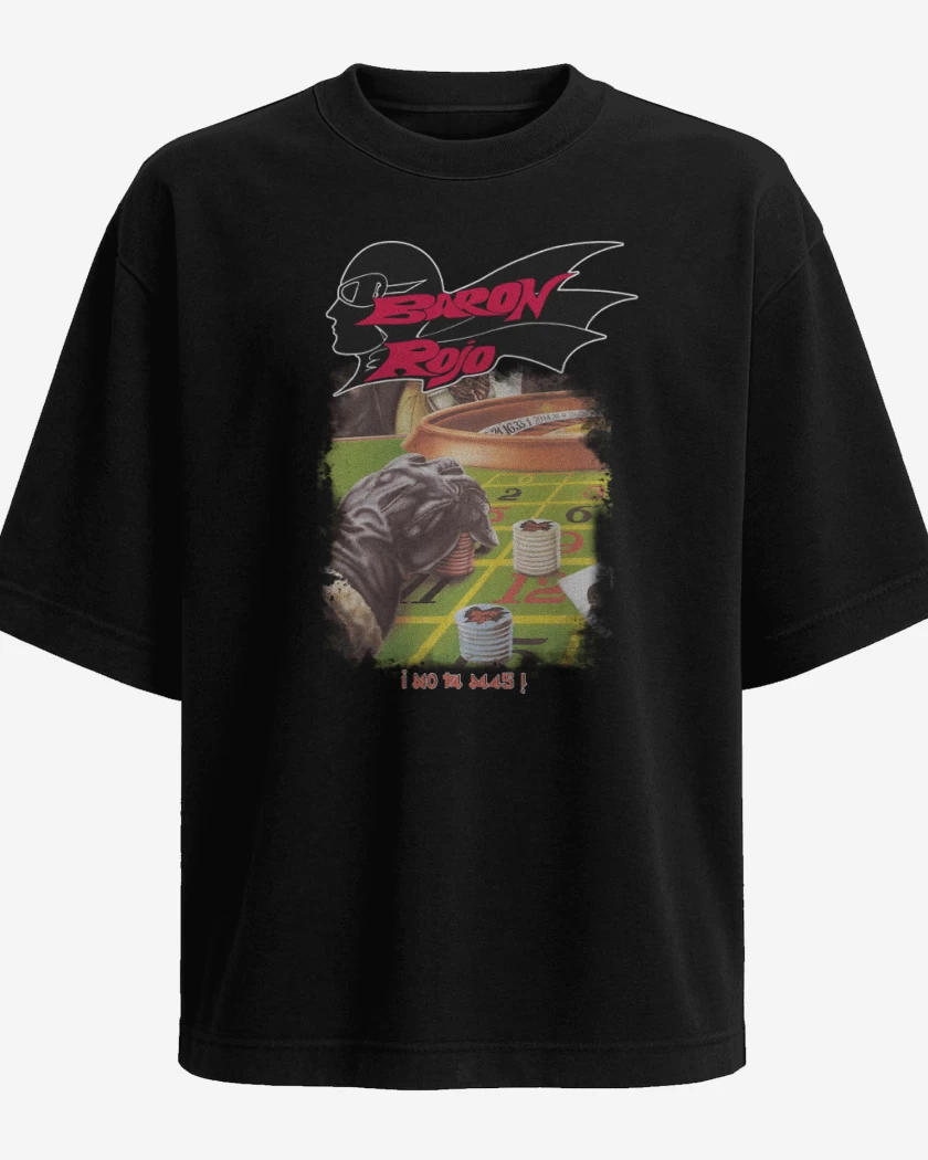 Polera Oversize Baron Rojo No Va Más