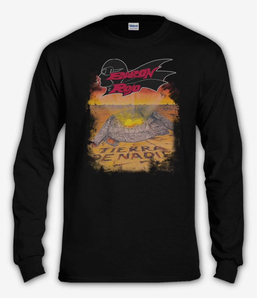 Polera manga larga Baron Rojo Tierra de Nadie 