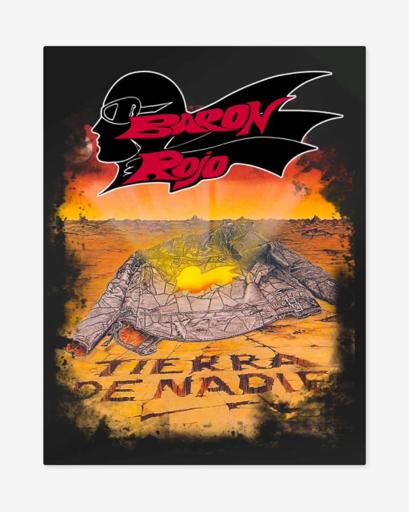 Print metalico Baron Rojo Tierra de Nadie 