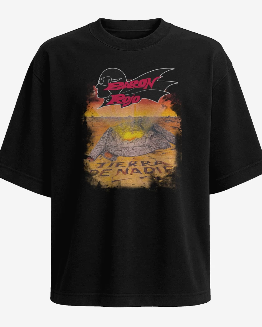 Polera Oversize Baron Rojo Tierra de Nadie 
