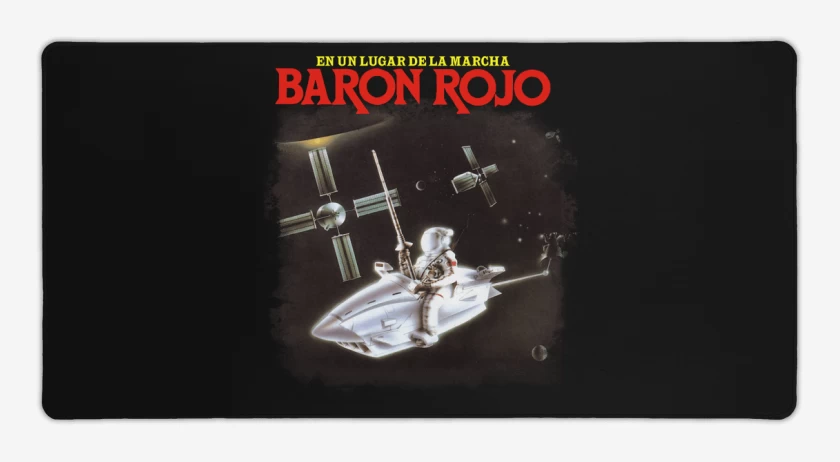 Mouse pad Gamer Baron Rojo En un Lugar de la Marcha