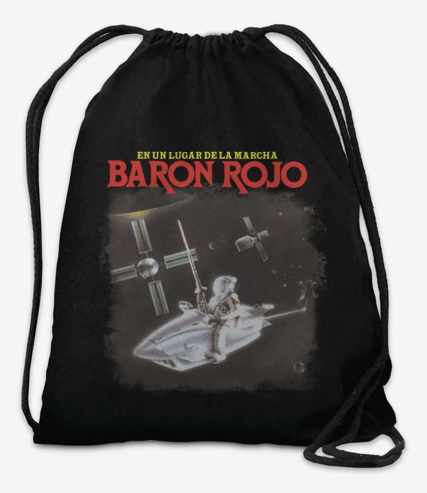 Mochila Baron Rojo En un Lugar de la Marcha