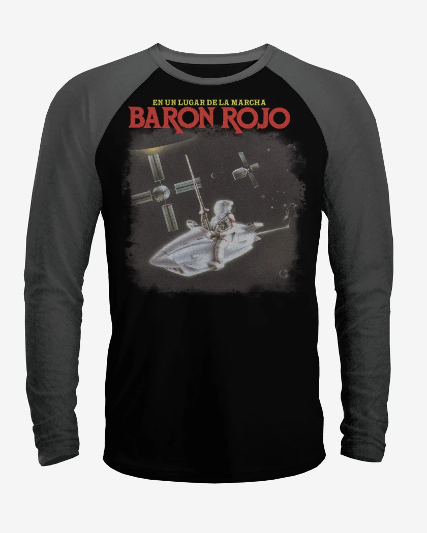 Polera Raglan Baron Rojo En un Lugar de la Marcha