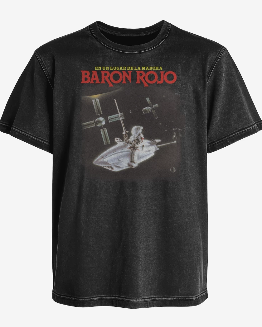 Polera desgastada Baron Rojo En un Lugar de la Marcha