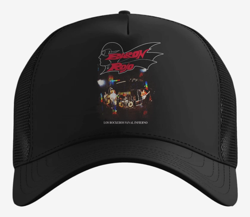 Gorro Baron Rojo Los Rockeros van al Infierno