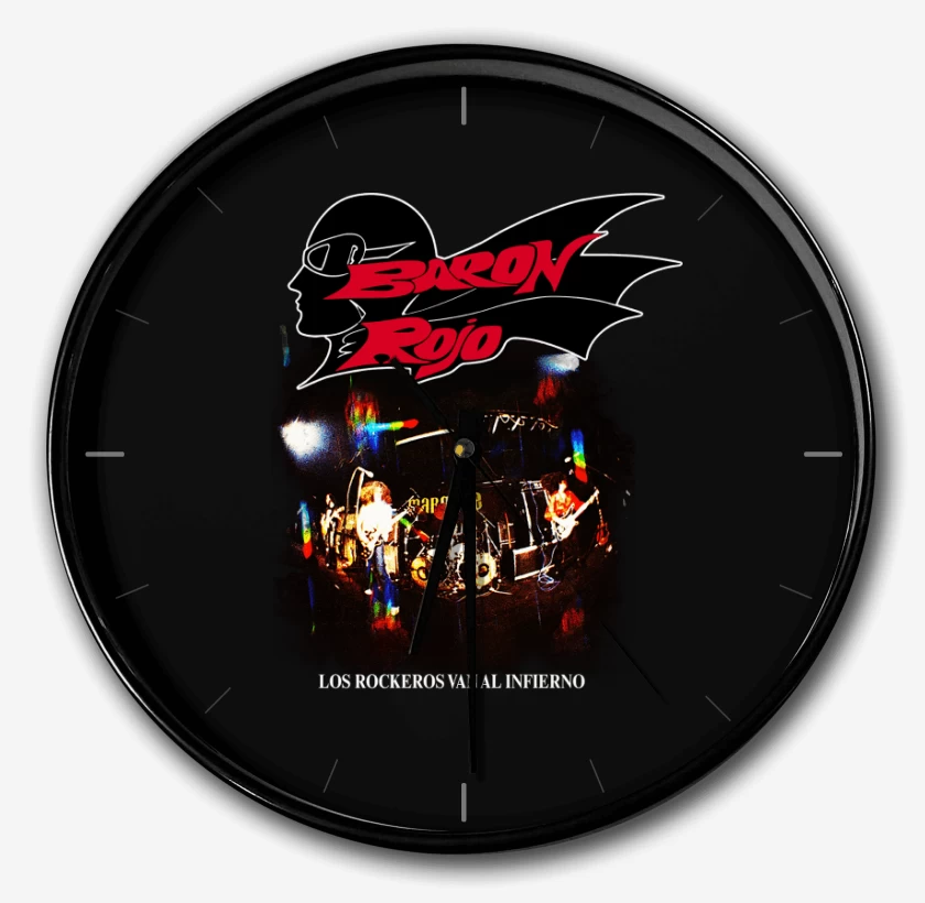 Reloj Baron Rojo Los Rockeros van al Infierno