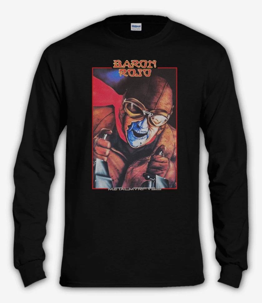 Polera manga larga Baron Rojo Metalmorfosis
