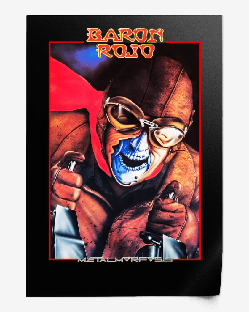 Print Baron Rojo Metalmorfosis