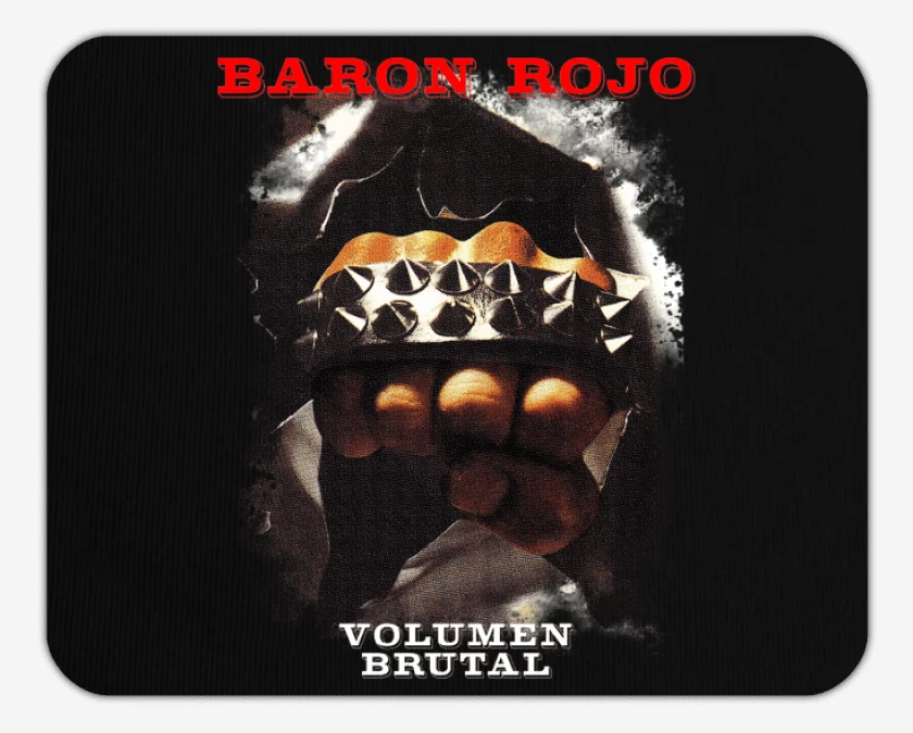 Mousepad Baron Rojo Volumen Brutal