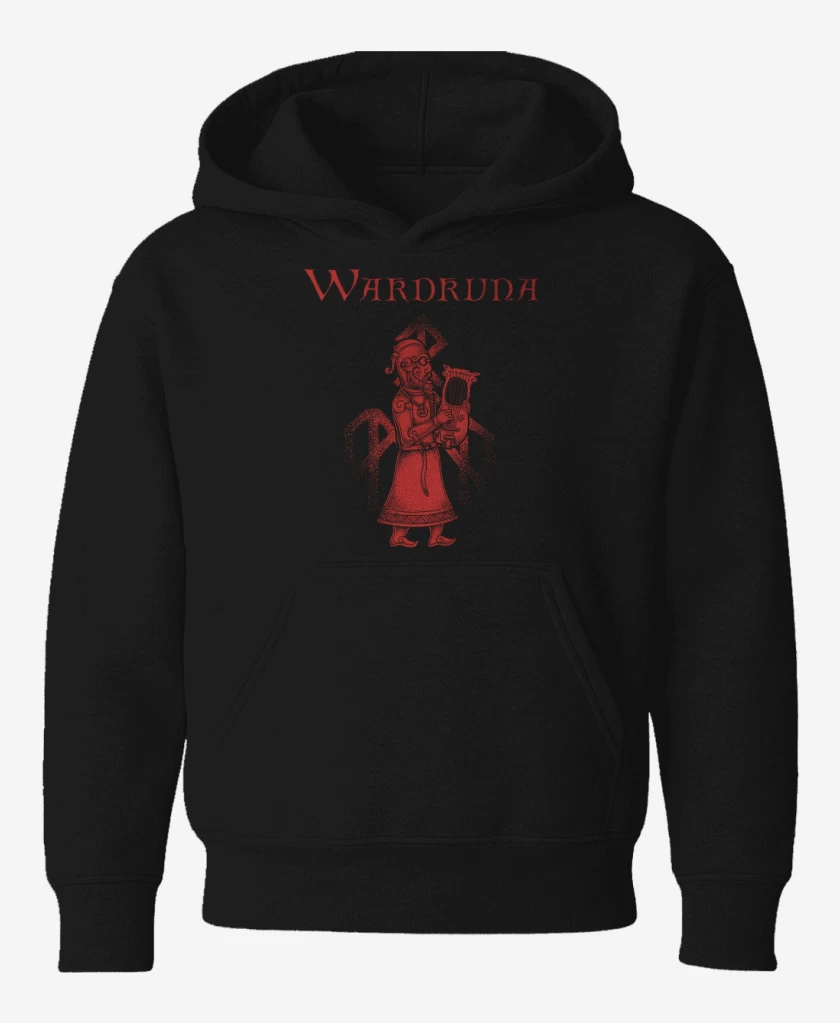 Poleron de niño Negro de Wardruna Skald