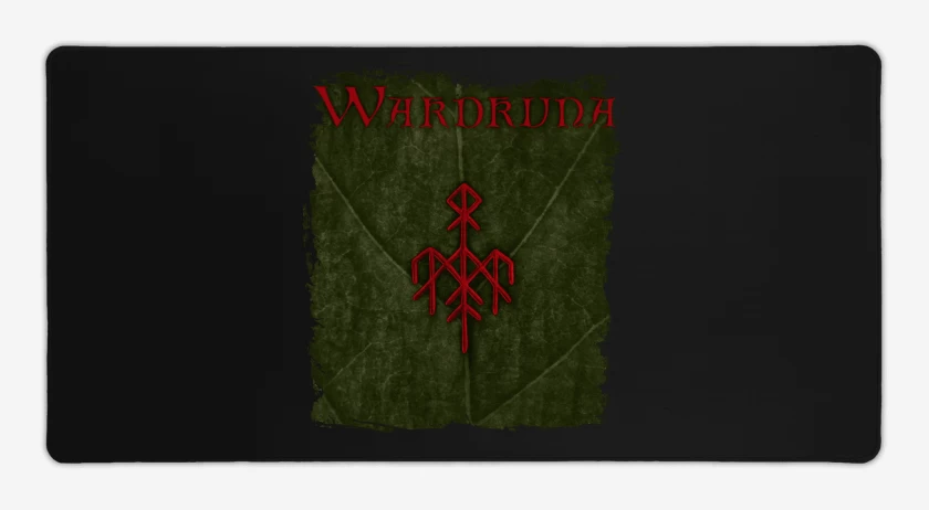 Mouse pad Gamer Negro de Wardruna Yggdrasil