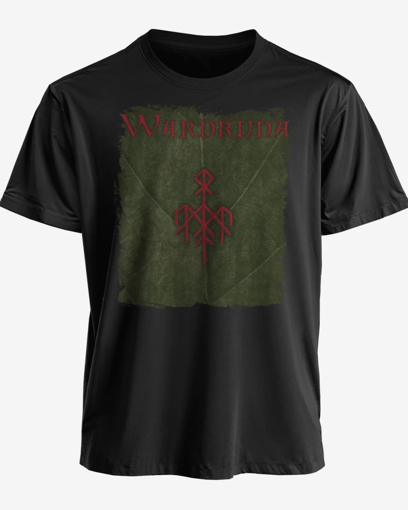 Polera premium Negro de Wardruna Yggdrasil